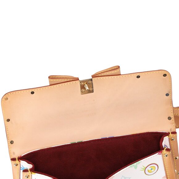 Louis Vuitton x Murakami Eye Miss You Pochette White Monogram Multicolore - Picture 7 of 8